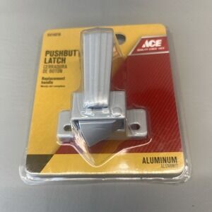 ACE Pushbutton Latch Replacement Handle Aluminum #5414818 New